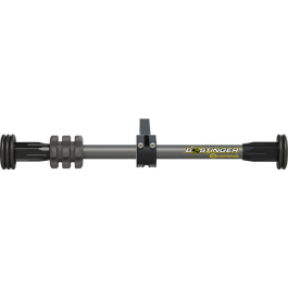 Bee Stinger MicroHex 10" Stabilizer – Matte Black, Compound Bow, Model MHX10MB