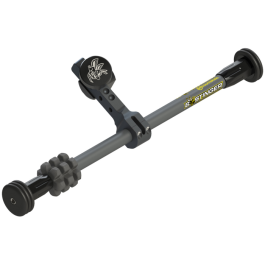 Stabilisateur D'arc Bee Stinger MicroHex 12 Pouces Gris