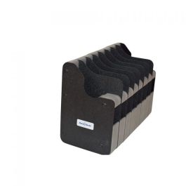 Bench Bullet Rack Benchmaster Weapon Rack Eight Gun Vertical Pistol Rack