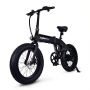 Jupiter Bike Defiant Fat Tire Electric Bike Black thumbnail