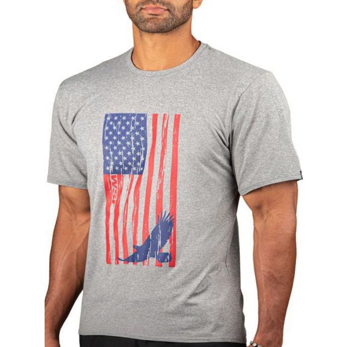 Patriot_SoftTech_Short_Sleeve_Heather_Grey_Large Patriot_SoftTech_Short_Sleeve_Heather_Grey_Large