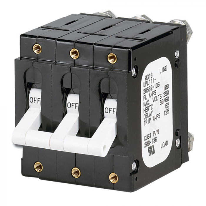 Paneltronics__C__Frame_Magnetic_Circuit_Breaker___100_Amp___Triple_Pole___White Paneltronics__C__Frame_Magnetic_Circuit_Breaker___100_Amp___Triple_Pole___White