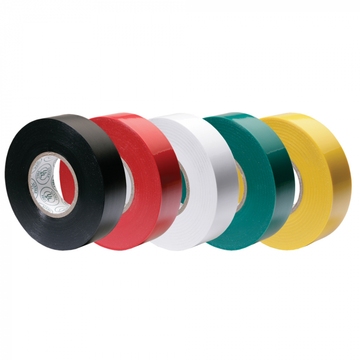 Ancor_Premium_Assorted_Electrical_Tape___1_2__x_20____Black___Red___White___Green___Yellow Ancor_Premium_Assorted_Electrical_Tape___1_2__x_20____Black___Red___White___Green___Yellow