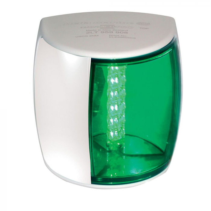 Hella_Marine_NaviLED_PRO_Starboard_Navigation_Lamp___3nm___Green_Lens_White_Housing Hella_Marine_NaviLED_PRO_Starboard_Navigation_Lamp___3nm___Green_Lens_White_Housing