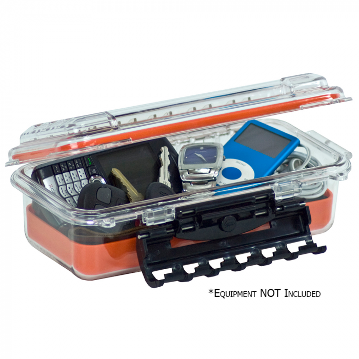 Plano_Waterproof_Polycarbonate_Storage_Box___3500_Size___Orange_Clear Plano_Waterproof_Polycarbonate_Storage_Box___3500_Size___Orange_Clear