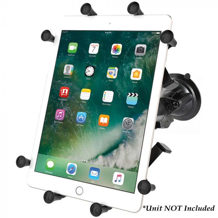 RAM_Mount_Twist_Lock_trade__Suction_Cup_Mount_w_Universal_X_Grip_reg__Cradle_for_10__Large_Tablets RAM_Mount_Twist_Lock_trade__Suction_Cup_Mount_w_Universal_X_Grip_reg__Cradle_for_10__Large_Tablets