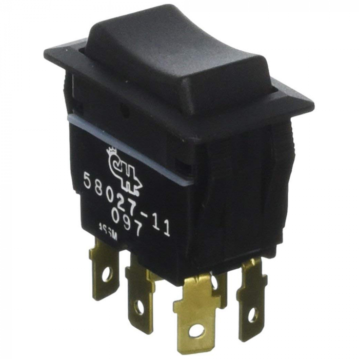 Cole_Hersee_Sealed_Rocker_Switch_Non_Illuminated_DPDT__On__Off__On__6_Blade Cole_Hersee_Sealed_Rocker_Switch_Non_Illuminated_DPDT__On__Off__On__6_Blade