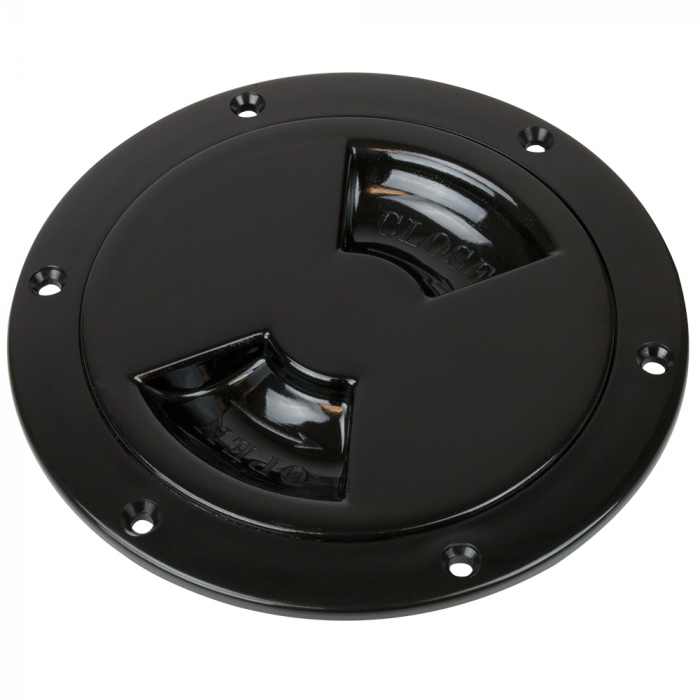 Sea_Dog_Quarter_Turn_Smooth_Deck_Plate_w_Internal_Collar___Black___8_ Sea_Dog_Quarter_Turn_Smooth_Deck_Plate_w_Internal_Collar___Black___8_