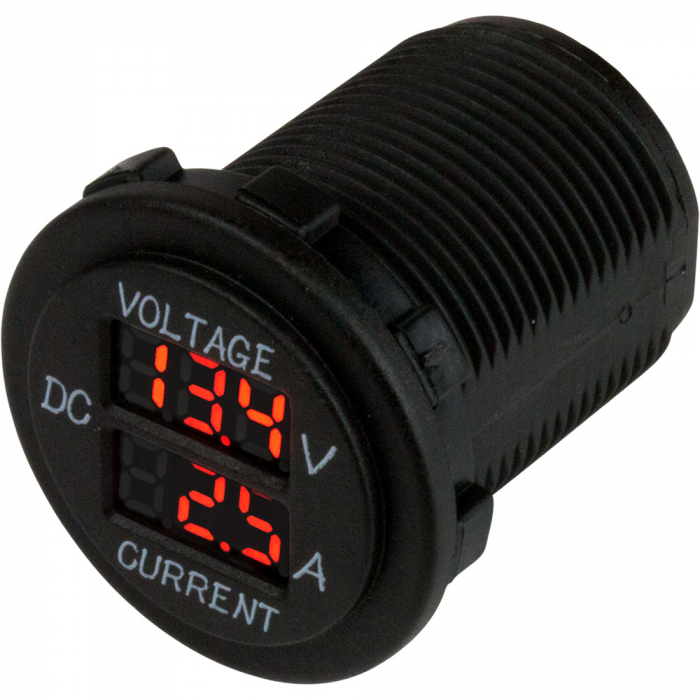 Sea_Dog_Round_Voltage__amp__Amp_Meter___6V_30V__amp__0_Amp___10_Amp_Meter Sea_Dog_Round_Voltage__amp__Amp_Meter___6V_30V__amp__0_Amp___10_Amp_Meter