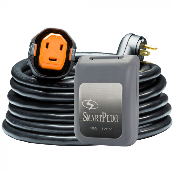 SmartPlug_RV_Kit_30_Amp_30__39__Dual_Configuration_Cordset___Black__SPX_X_Park_Power___amp__Non_Metallic_Inlet___Gray SmartPlug_RV_Kit_30_Amp_30__39__Dual_Configuration_Cordset___Black__SPX_X_Park_Power___amp__Non_Metallic_Inlet___Gray