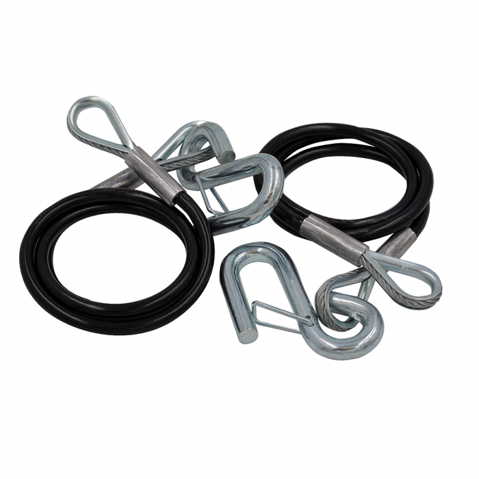 C_E__Smith_Safety_Cables___5000lb_Capacity___PVC_Coated___Pair C_E__Smith_Safety_Cables___5000lb_Capacity___PVC_Coated___Pair