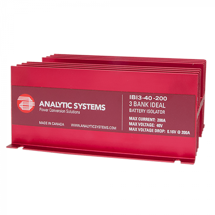 Analytic_Systems_200A__40V_3_Bank_Ideal_Battery_Isolator Analytic_Systems_200A__40V_3_Bank_Ideal_Battery_Isolator