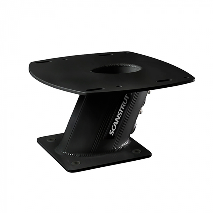 Scanstrut_PowerTower_6__Aluminum_2kW_4kW_Raymarine__Garmin__Navico_BR24_3G_4G_Radomes_Aft_Lean___Black Scanstrut_PowerTower_6__Aluminum_2kW_4kW_Raymarine__Garmin__Navico_BR24_3G_4G_Radomes_Aft_Lean___Black