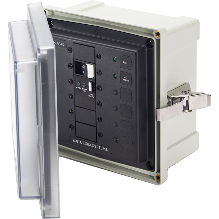 Blue_Sea_3120_SMS_Surface_Mount_System_Panel_Enclosure___240V_AC_50A_ELCI_Main_f_Isolation_Transformer Blue_Sea_3120_SMS_Surface_Mount_System_Panel_Enclosure___240V_AC_50A_ELCI_Main_f_Isolation_Transformer