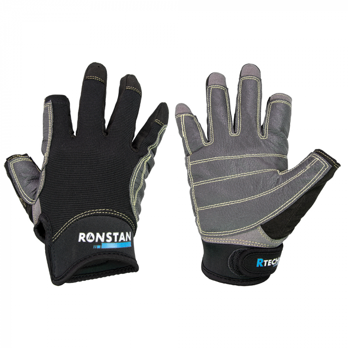 Ronstan_Sticky_Race_Gloves___3_Finger___Black___S Ronstan_Sticky_Race_Gloves___3_Finger___Black___S