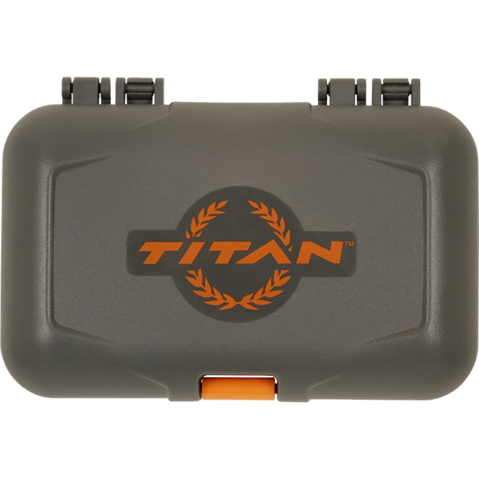Titan_Broadhead_Caddy_Gray_and_Orange Titan_Broadhead_Caddy_Gray_and_Orange
