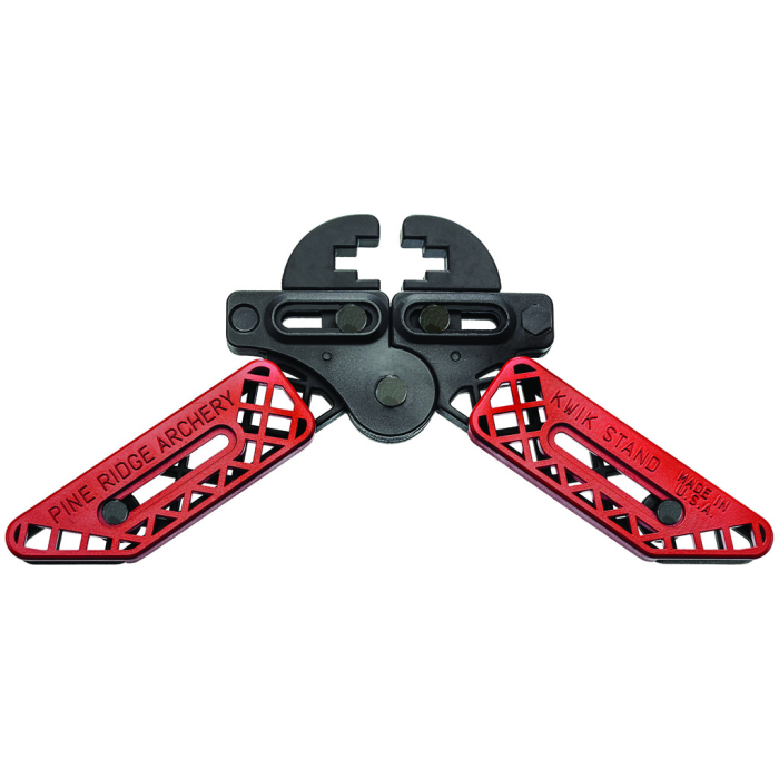 Pine_Ridge_Kwik_Stand_Bow_Support_Red_Black Pine_Ridge_Kwik_Stand_Bow_Support_Red_Black