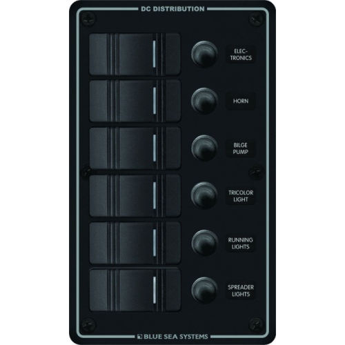 Blue_Sea_8373_Water_Resistant_6_Position___Black___Vertical_Mount_Panel Blue_Sea_8373_Water_Resistant_6_Position___Black___Vertical_Mount_Panel