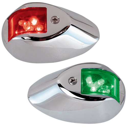 Perko_LED_Side_Lights___Red_Green___24V___Chrome_Plated_Housing