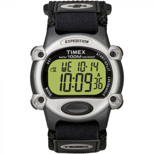 Timex_Expedition_Mens_Chrono_Alarm_Timer_Silver_Black Timex_Expedition_Mens_Chrono_Alarm_Timer_Silver_Black