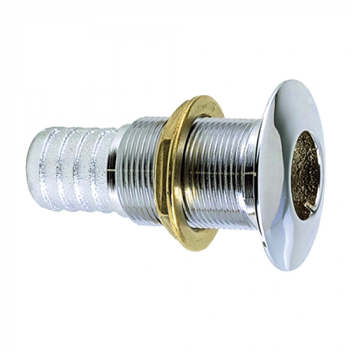 Perko_5_8__Thru_Hull_Fitting_f__Hose_Chrome_Plated_Bronze_MADE_IN_THE_USA