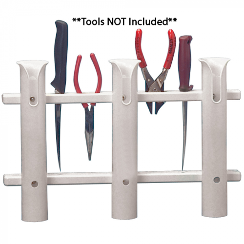 TACO_3_Rod_Poly_Rod_Rack___White