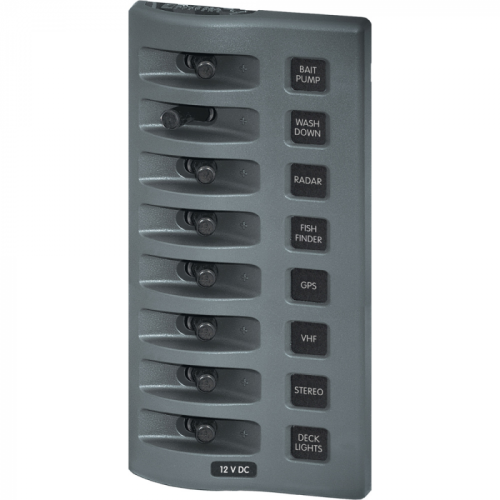 Blue_Sea_4309_WeatherDeck_reg__12V_DC_Waterproof_Switch_Panel___8_Position