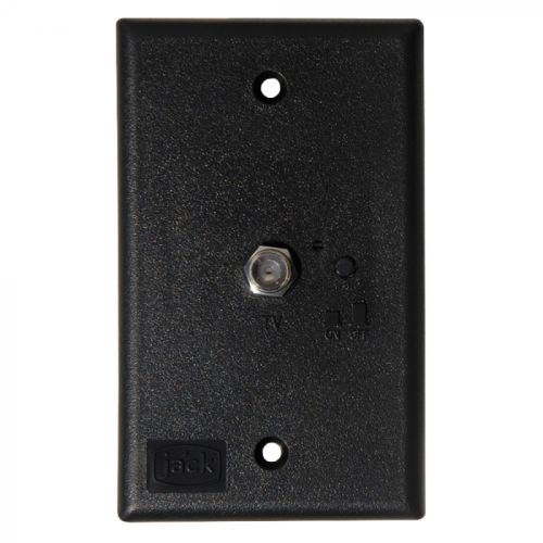 KING_Jack_PB1001_TV_Antenna_Power_Injector_Switch_Plate___Black