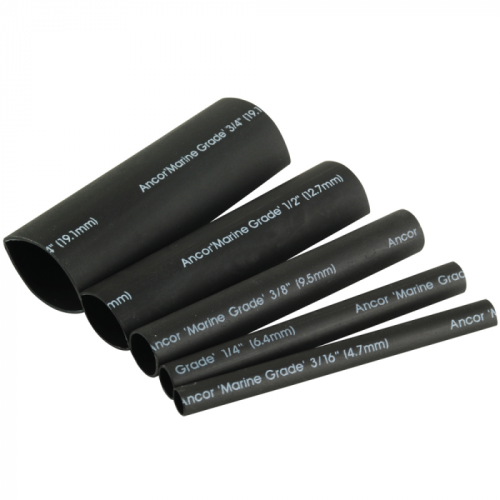 Ancor_Adhesive_Lined_Heat_Shrink_Tubing_Kit___8_Pack__3___20_to_2_0_AWG__Black Ancor_Adhesive_Lined_Heat_Shrink_Tubing_Kit___8_Pack__3___20_to_2_0_AWG__Black