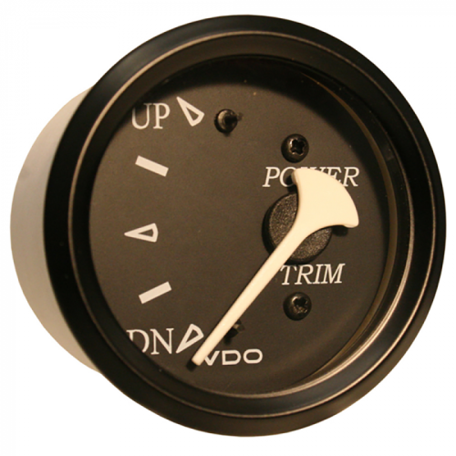 VDO_Cockpit_Marine_Trim_Gauge___f__Mercury_Volvo_Yamaha_2001__Engines___Black_Dial_Bezel