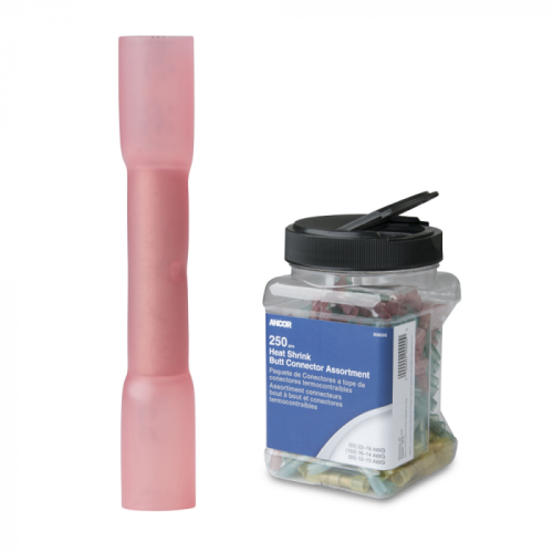 Ancor_22_18_AWG_Heat_Shrink_Butt_Connector___250_Pieces___Jar