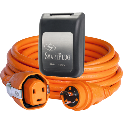 SmartPlug_30_Amp_Dual_Configuration_50__39__Cordset_w_Tinned_Wire__amp_Twist_Type_Connector__amp__30_Amp_Non_Metallic_Black_Inlet