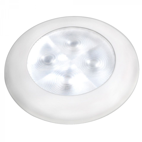 Hella_Marine_Slim_Line_LED__Enhanced_Brightness__Round_Courtesy_Lamp___White_LED___White_Plastic_Bezel___12V Hella_Marine_Slim_Line_LED__Enhanced_Brightness__Round_Courtesy_Lamp___White_LED___White_Plastic_Bezel___12V
