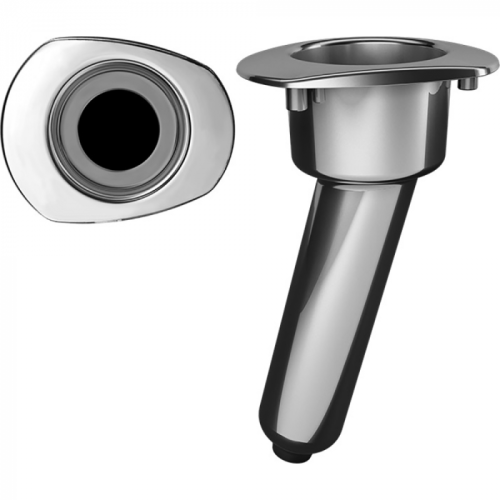 Mate_Series_Elite_Screwless_Stainless_Steel_15_deg__Rod__amp__Cup_Holder___Drain___Oval_Top