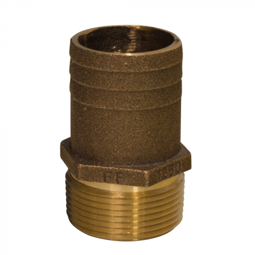 GROCO_1_1_2__NPT_x_1_3_4__Bronze_Full_Flow_Pipe_to_Hose_Straight_Fitting