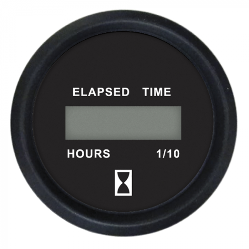 Faria_Euro_Black_2__Digital_Hourmeter_Gauge