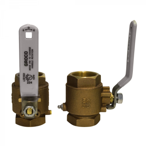 GROCO_1_1_4__NPT_Bronze_In_Line_Ball_Valve