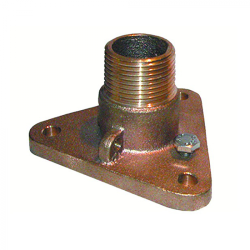 GROCO_1_1_4__Bronze_NPS_to_NPT_Flange_Adapter