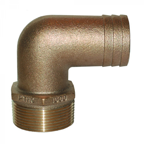 GROCO_1_1_2__NPT_x_1_1_2__ID_Bronze_90_Degree_Pipe_to_Hose_Fitting_Standard_Flow_Elbow