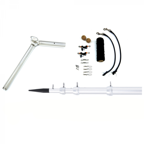 Tigress_Rod_Holder_Outrigger_Telescoping_System___1_1_2__Mount___Silver