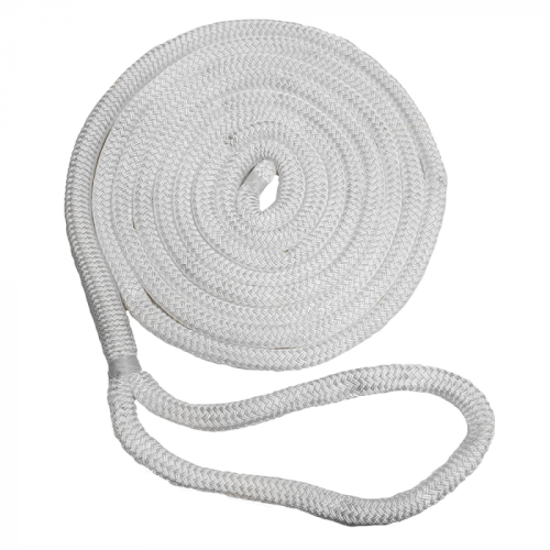 New_England_Ropes_3_4__x_25__39__Nylon_Double_Braid_Dock_Line___White