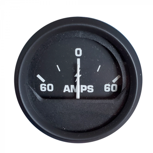 Faria_Euro_Black_2__Ammeter_Gauge__60_0_60_AMP_