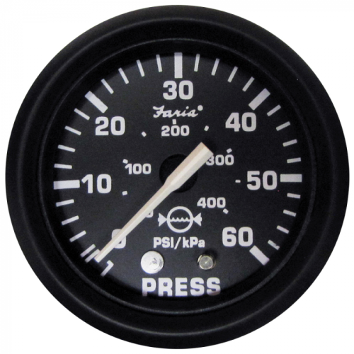 Faria_Euro_Black_2__Water_Pressure_Gauge__60_PSI_ Faria_Euro_Black_2__Water_Pressure_Gauge__60_PSI_