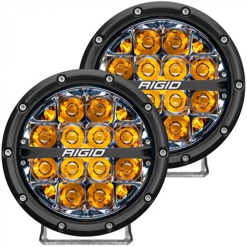 RIGID_Industries_360_Series_6__LED_Off_Road_Fog_Light_Spot_Beam_w_Amber_Backlight___Black_Housing