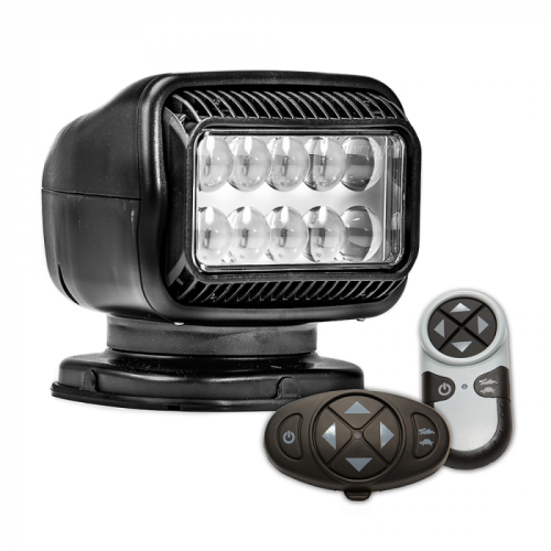 Golight_Radioray_GT_Series_Permanent_Mount___Black_LED___Wireless_Handheld__amp__Wireless_Dash_Mount_Remotes