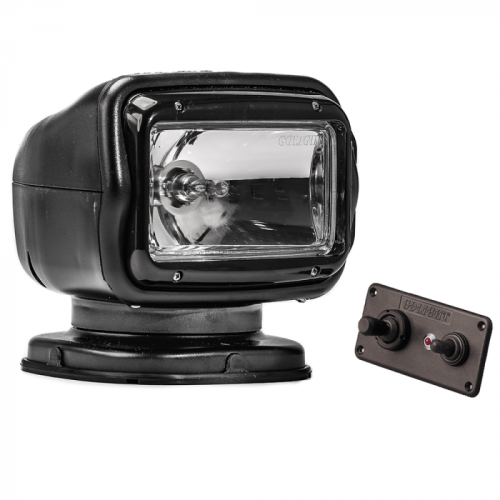 Golight_Radioray_GT_Series_Permanent_Mount___Black_Halogen___Hard_Wired_Dash_Mount_Remote