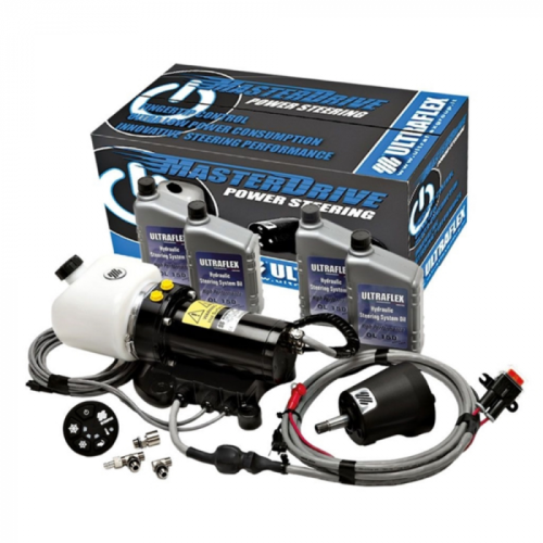 Uflex_MD32T_w_Tilt_MasterDrive_Retrofit_Kit_Steering_System