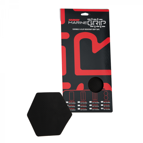Harken_Marine_Grip_Tape___Honeycomb___Black___12_Pieces