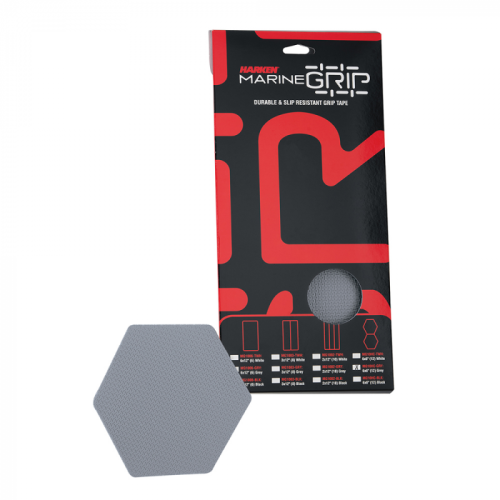 Harken_Marine_Grip_Tape___Honeycomb___Grey___12_Pieces