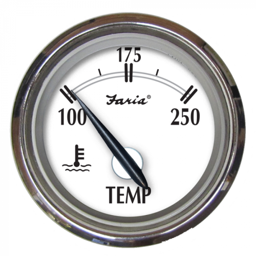 Faria_Newport_SS_2__Water_Temperature_Gauge___100_deg__to_250_deg__F Faria_Newport_SS_2__Water_Temperature_Gauge___100_deg__to_250_deg__F